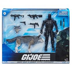 Set 2 figuras Snake Eyes and timber Alpha Commandos GI Joe Classified Series 15cm - Imagen 1