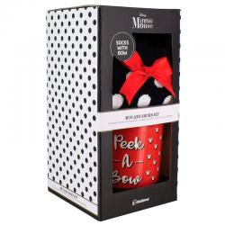 Taza desayuno + calcetiines Minnie Disney - Imagen 1