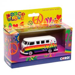 Campervan Volkswagen Peace Love and Wishes - Imagen 1