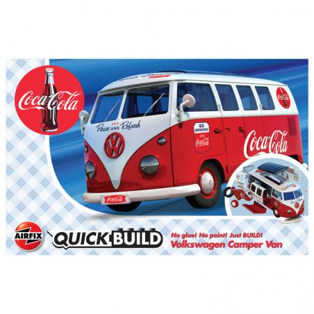 Camper Van VW QuickBuild Coca Cola - Imagen 1