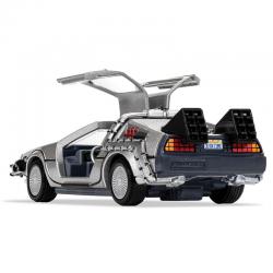 Set DeLorean + figura Doc Brown Regreso al Futuro - Imagen 2