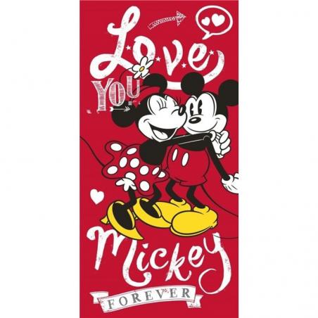Toalla Mickey Minnie Disney algodon - Imagen 1