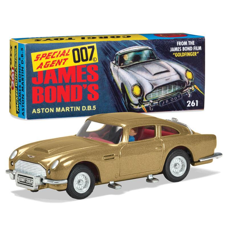 Coche Aston Martin DB5 Goldfinger 60 s version James Bond - Imagen 1