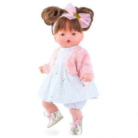Muñeca Pitus Party Morena 40cm - Imagen 1