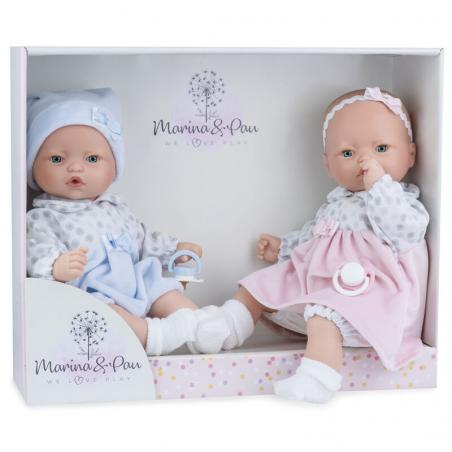 Muñecos Pitus Mellizos 40cm - Imagen 1