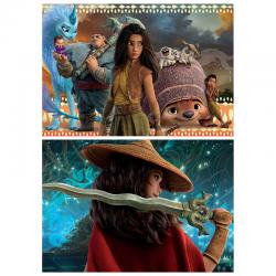 Puzzle Raya y el Ultimo Dragon Disney madera 2x50pzs - Imagen 2