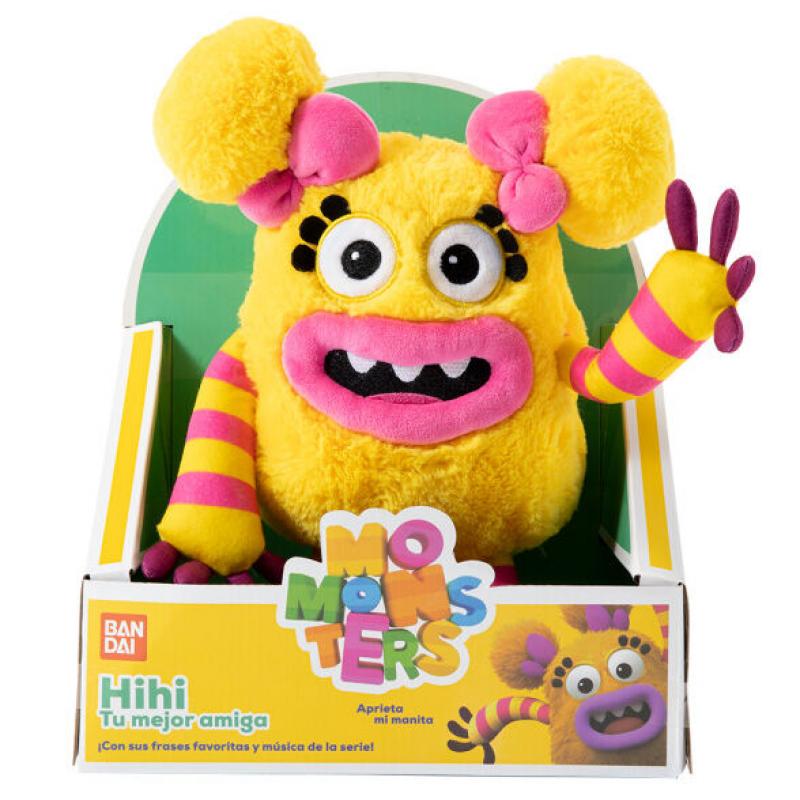 Peluche musical Hihi Momonsters 25cm - Imagen 1