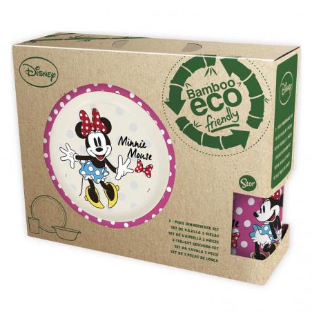 Set desayuno Minnie Disney bambu - Imagen 1