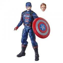 Figura Capitan America Falcon y el Soldado de Inverno Marvel 15cm - Imagen 1