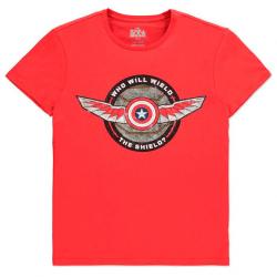 Camiseta Falcon and The Winter Soldier Marvel - Imagen 1