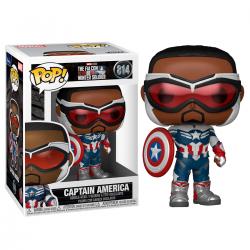 Figura POP Marvel The Falcon & Winter Soldier Captain America - Imagen 1