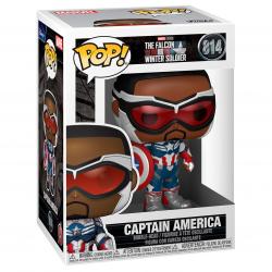 Figura POP Marvel The Falcon & Winter Soldier Captain America - Imagen 3
