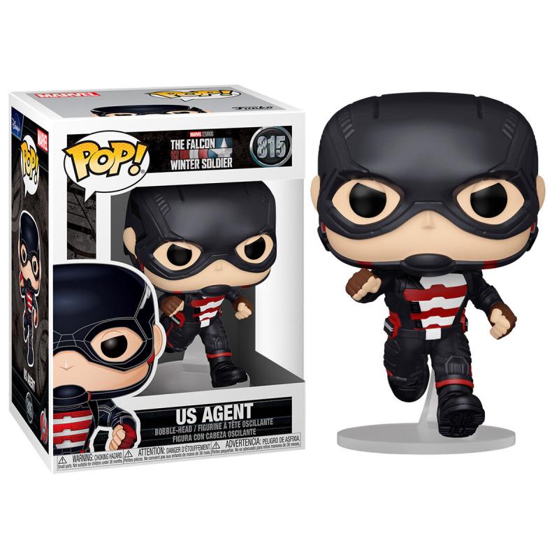 Figura POP Marvel The Falcon & Winter Soldier US Agent - Imagen 1