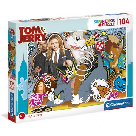 Puzzle Tom y Jerry 104pzs - Imagen 1