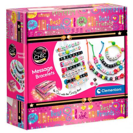 Set Creacion Pulseras con Mensaje Crazy Chic - Imagen 1