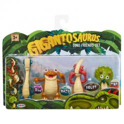 Set 4 figuras Dino Friends Gigantosaurus - Imagen 1