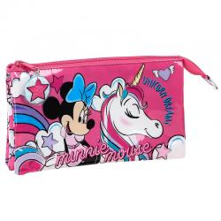 Portatodo Minnie Unicorns Disney triple - Imagen 1