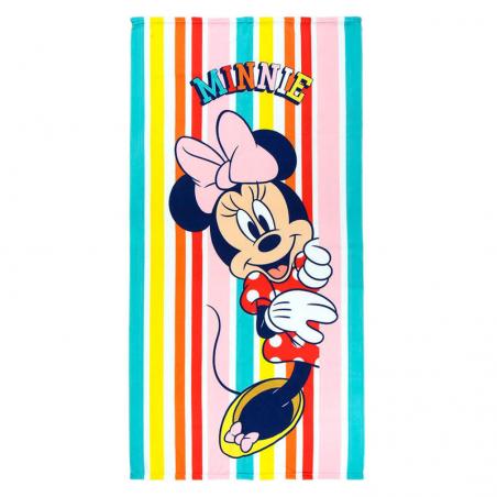 Toalla Strips Minnie Disney microfibra - Imagen 1