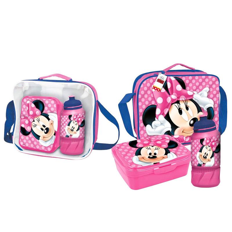 Bolsa portameriendas Minnie Disney con accesorios - Imagen 1