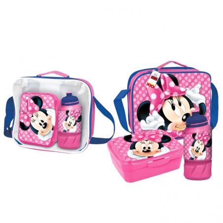 Bolsa portameriendas Minnie Disney con accesorios - Imagen 1