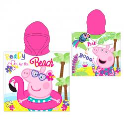 Poncho toalla Peppa Pig - Imagen 1