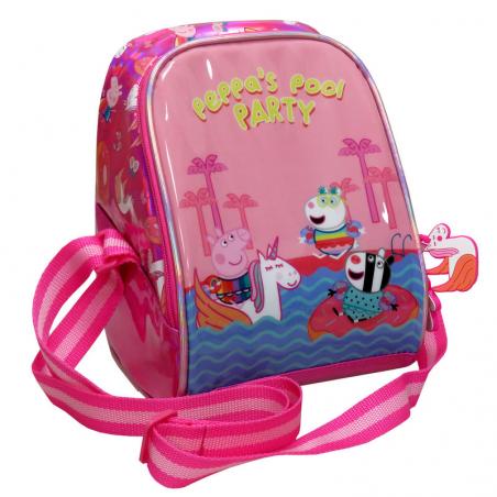 Bolsa portameriendas Peppa Pig Pool Party isotermica - Imagen 1