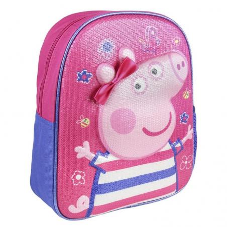 Mochila 3D Peppa Pig 31cm - Imagen 1