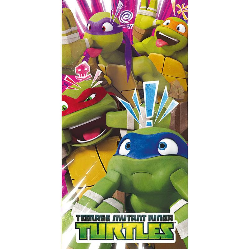 Toalla Tortugas Ninja Faces algodon - Imagen 1