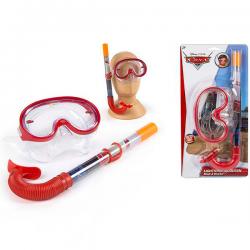 Set gafas tubo bucear Cars Disney - Imagen 1
