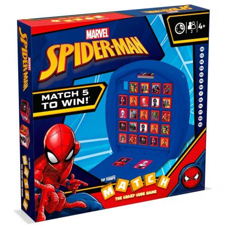 Juego Spiderman Marvel Top Trumps Match - Imagen 1