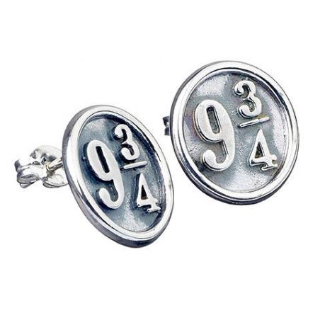 Pendientes Platform 9 3/4 plata - Imagen 1