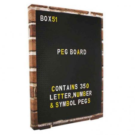 Tablero letras intercambiables Box51 - Imagen 1