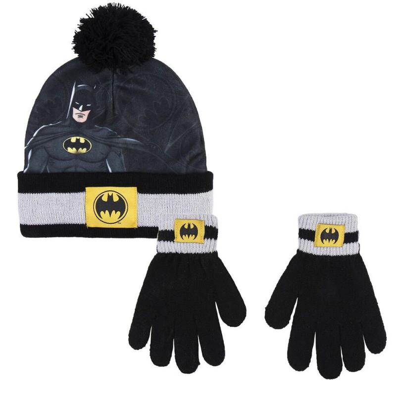 Conjunto gorro guantes Batman DC Comics - Imagen 1