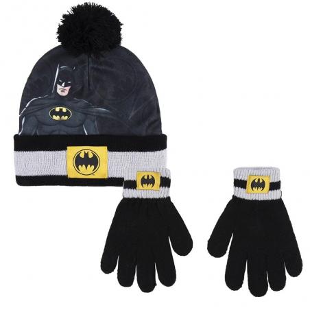 Conjunto gorro guantes Batman DC Comics - Imagen 1