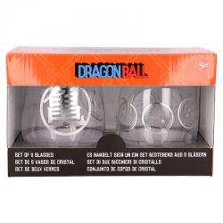 Set 2 vasos cristal Dragon Ball 510ml - Imagen 1