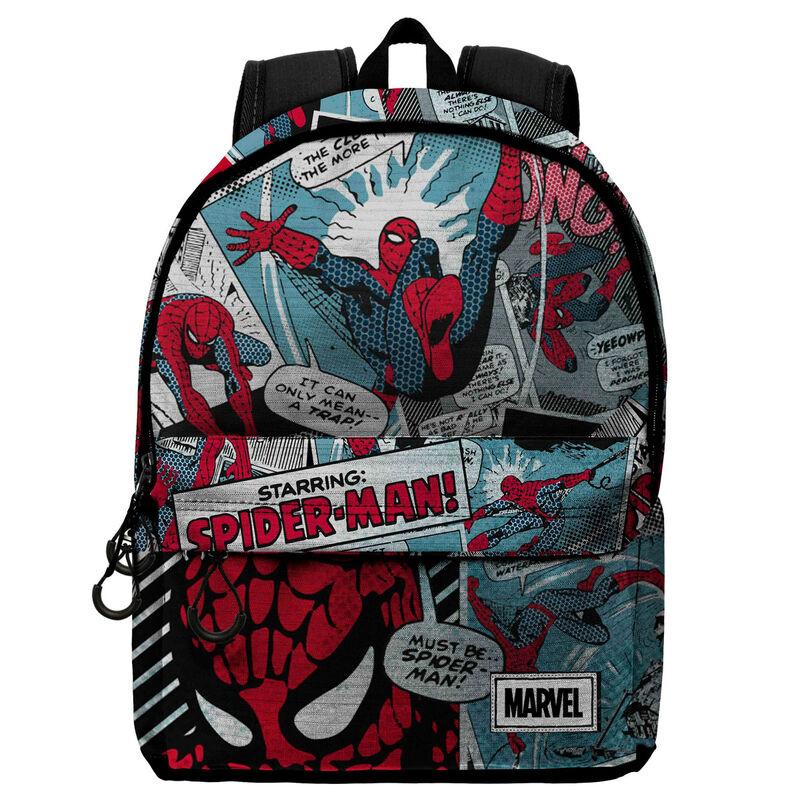 Mochila Brush Spiderman Marvel 45cm - Imagen 1