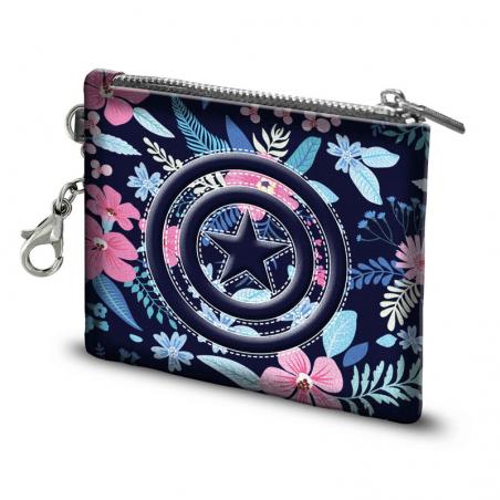 Monedero tarjetero Spring Capitan America Marvel - Imagen 1