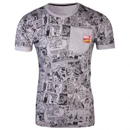 Camiseta bolsillo Comics Marvel - Imagen 1