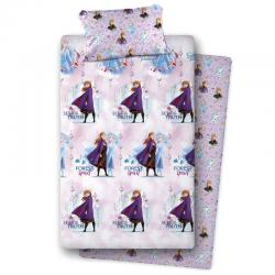 Juego sabanas Frozen Disney cama 90cm - Imagen 1