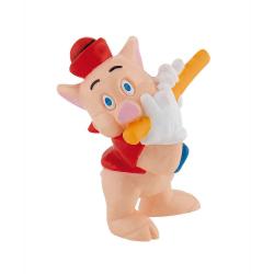 Figura Cerdito flauta Los 3 cerditos Disney - Imagen 1