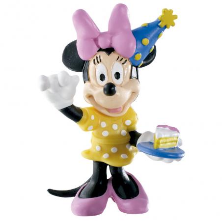 Figura Minnie cumpleaños Disney - Imagen 1
