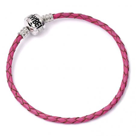 Pulsera cuero Harry Potter rosa - Imagen 1