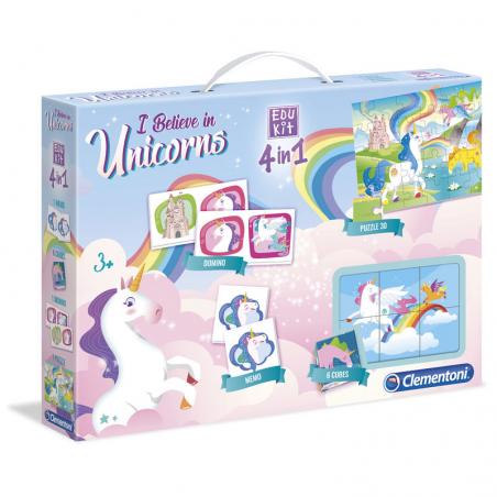Edukit 4 en 1 Unicornios - Imagen 1