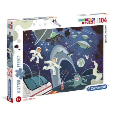Puzzle Glitter Effect Space Oddity 104pzs - Imagen 1