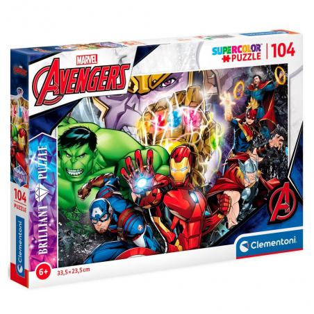 Puzzle Brilliant Marvel 104pzs - Imagen 1