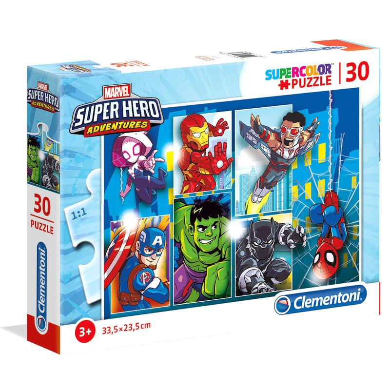Puzzle Superhero Marvel 30pzs - Imagen 1