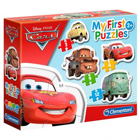 Puzzle My First Puzzle Cars Disney 3-6-9-12pzs - Imagen 1