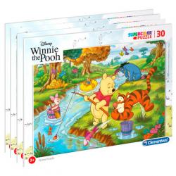 Puzzle Winnie the Pooh Disney 4x30pzs - Imagen 1