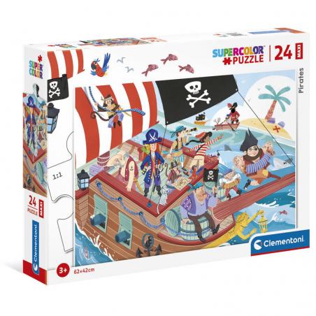 Puzzle Maxi Piratas 24pzs - Imagen 1