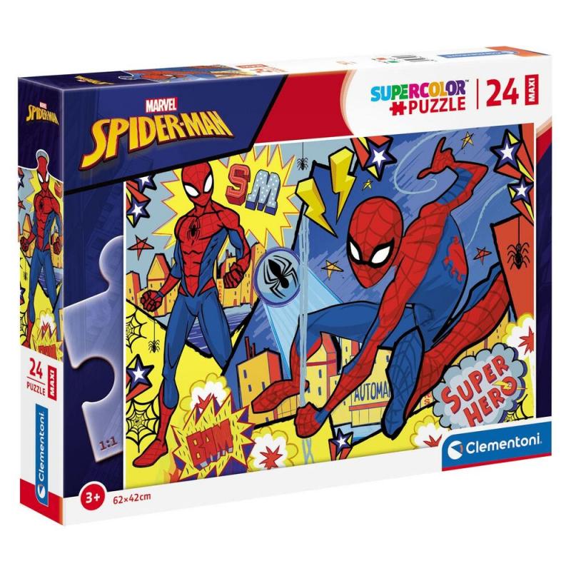Puzzle Maxi Spiderman Marvel 24pzs - Imagen 1